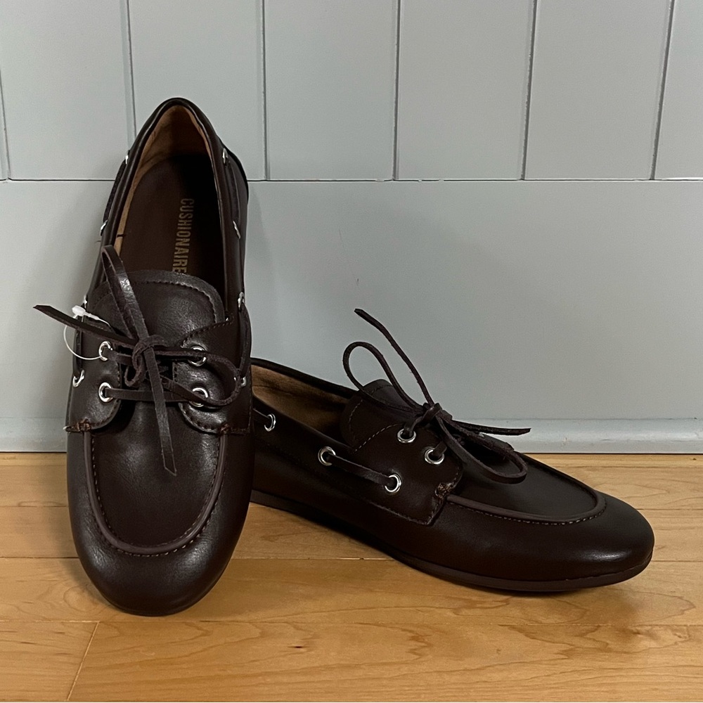 Cushionaire Boat Shoe - Brown - NWOT